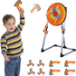 Contixo Kids Foam Axe Throwing Set with 4 Axes, 3 Darts, Bristle Target by Contixo