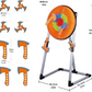 Contixo Kids Foam Axe Throwing Set with 4 Axes, 3 Darts, Bristle Target by Contixo