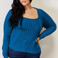 Basic Bae Full Size Ribbed Long Sleeve T-Shirt by VYSN