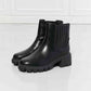 MMShoes What It Takes Lug Sole Chelsea Boots in Black by VYSN