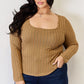 Basic Bae Full Size Ribbed Long Sleeve T-Shirt by VYSN