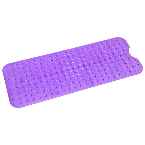 Bath Tub Mat Non-Slip Shower Mat BPA-Free Massage Anti-Bacterial with Suction Cups Washable for Bathroom Kitchen Pool - Purple by VYSN