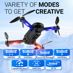 Contixo Arctic F16 FPV Stunt Drone - Includes 1 Battery for Beginners (2024 Model) by Contixo