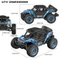 Contixo HC4 Dominator RC Remote Control Offroad 4WD UTV - 1:16 Scale by Contixo