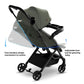 Mompush Lithe V2 Lightweight Stroller + Snack Tray