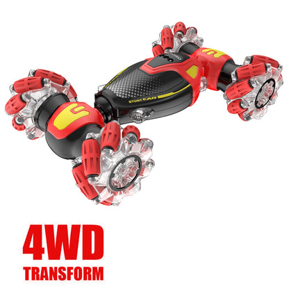 Contixo SC10 Cobra Speed Crawler RC Stunt Car - 4WD with Remote & Gesture Control, Red by Contixo