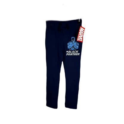 Boys' Marvel Black Panther Jogger Pants, Navy Blue