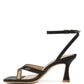 CELTY Ankle Strap Spool Heel Thong Sandals by VYSN