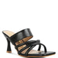 CHIRI Criss Cross Strap Spool Heel Sandsals by VYSN