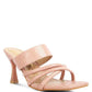 CHIRI Criss Cross Strap Spool Heel Sandsals by VYSN