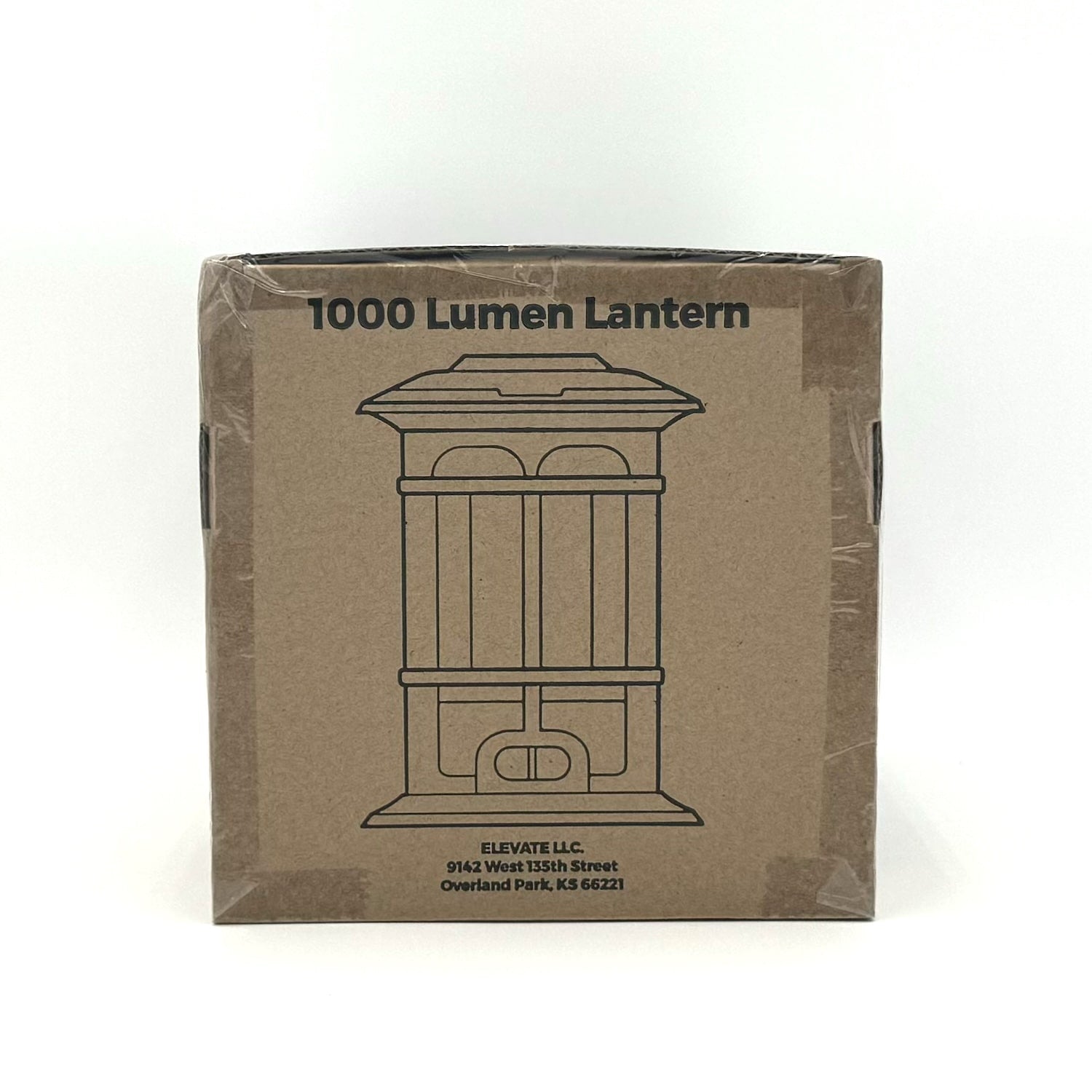 Core Equipment 1000 Lumen Warm LED Patio Camping Lantern with Candleli