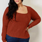 Basic Bae Full Size Ribbed Long Sleeve T-Shirt by VYSN