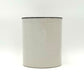 Dowan Ceramic Embossed Round Unensil Canister - Grey