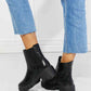 MMShoes What It Takes Lug Sole Chelsea Boots in Black by VYSN