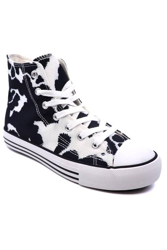 High Top Canvas Sneaker by VYSN