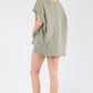 Light Green Subtle Details Top by VYSN