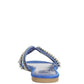 Mezzie Dimante Strap Flat Sandals by VYSN