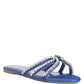 Mezzie Dimante Strap Flat Sandals by VYSN