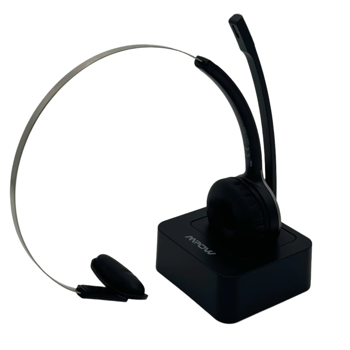 MPOW Audio Wireless Bluetooth Headset With Microphone BH231A, Black