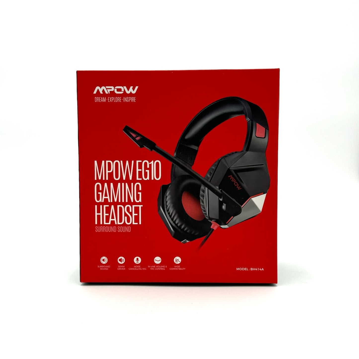 MPOW EG10 Surround Sound Gaming Headset, BH414A