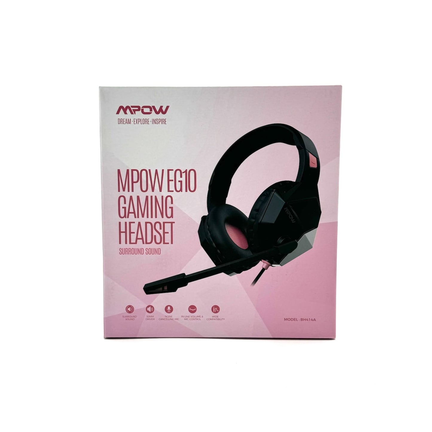 MPOW EG10 Surround Sound Gaming Headset, BH414A