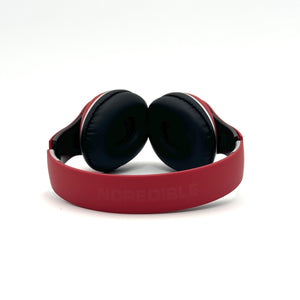 Ncredible1 Bluetooth Wireless Headphones, Red