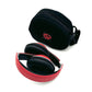 Ncredible1 Bluetooth Wireless Headphones, Red