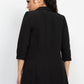 Open Front Notch Solid Jacket by VYSN