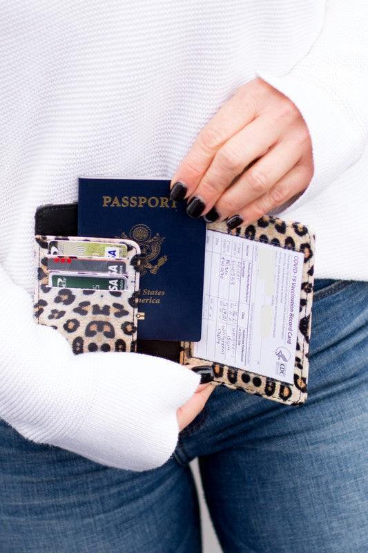 Passport and Vaccine Credit Card Wallet by VYSN