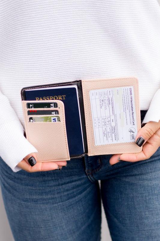 Passport and Vaccine Credit Card Wallet by VYSN