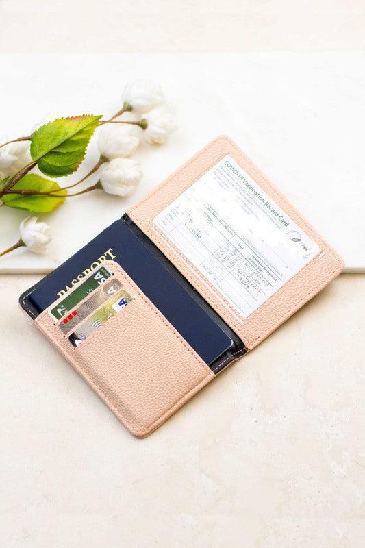 Passport and Vaccine Credit Card Wallet by VYSN