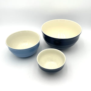 Zonesum 3 Piece Ceramic Mixing Bowl Set